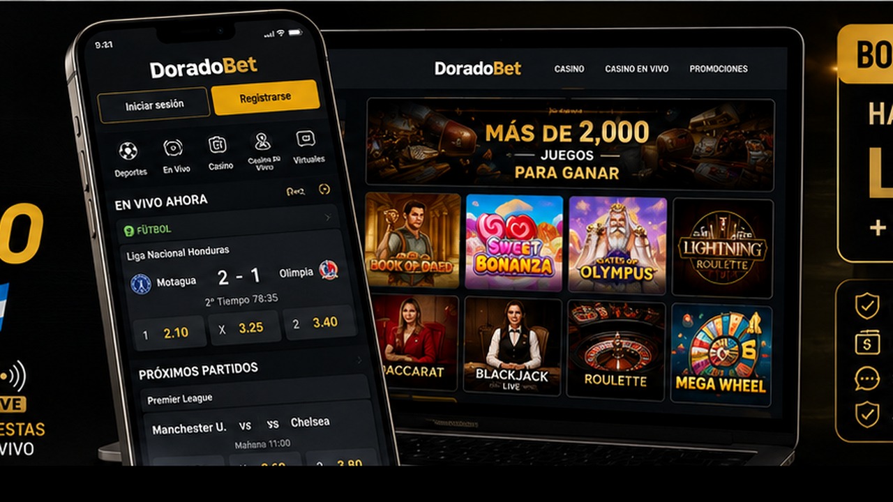 Doradobet Honduras cuenta apuestas deportivas y casino online